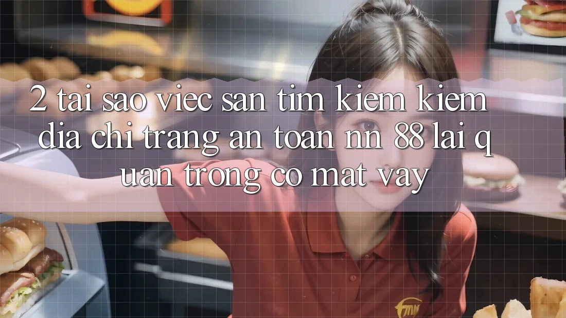2. Tại Sao Việc Săn tìm kiếm Kiếm “Địa chỉ trang An Toàn nn 88” Lại Quan Trọng Có mặt Vậy?