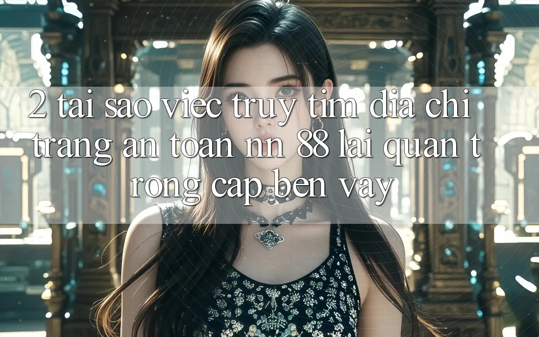 2. Tại Sao Việc Truy tìm “Địa chỉ trang An Toàn nn 88” Lại Quan Trọng Cập bến Vậy?