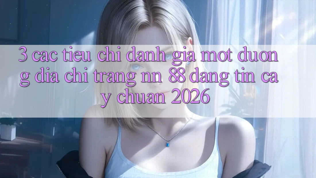 3. Các Tiêu Chí Đánh Giá Một Đường Địa chỉ trang nn 88 Đáng tin cậy Chuẩn 2026