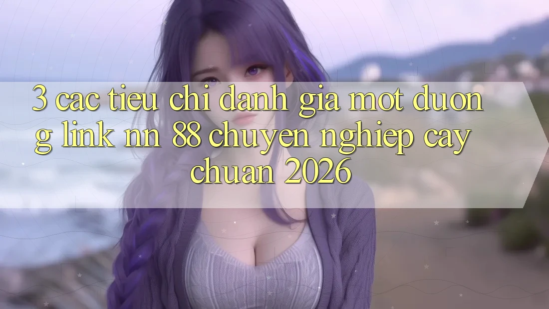 3. Các Tiêu Chí Đánh Giá Một Đường Link nn 88 Chuyên nghiệp cậy Chuẩn 2026