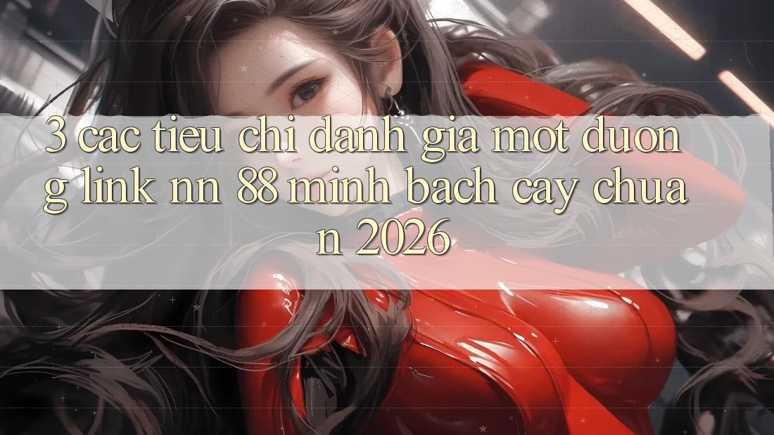 3. Các Tiêu Chí Đánh Giá Một Đường Link nn 88 Minh bạch cậy Chuẩn 2026