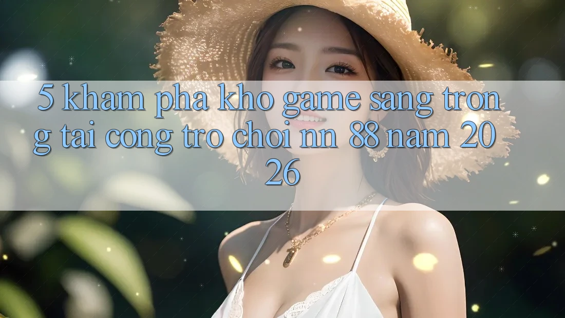 5. Khám Phá Kho Game Sang trọng Tại Cổng Trò chơi nn 88 Năm 2026