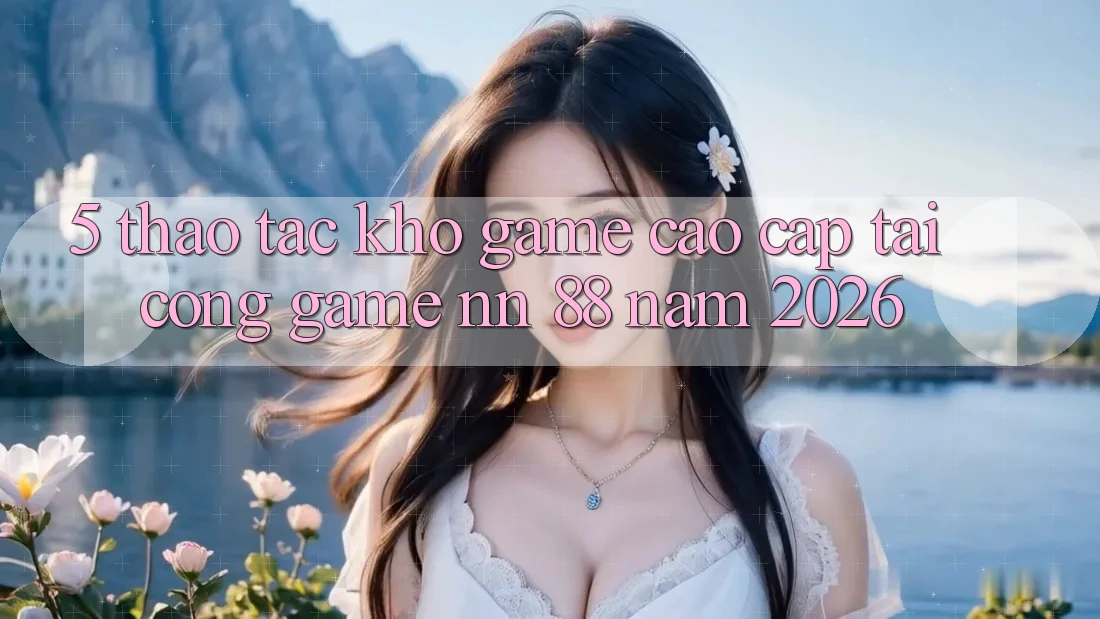 5. Thao tác Kho Game Cao cấp Tại Cổng Game nn 88 Năm 2026