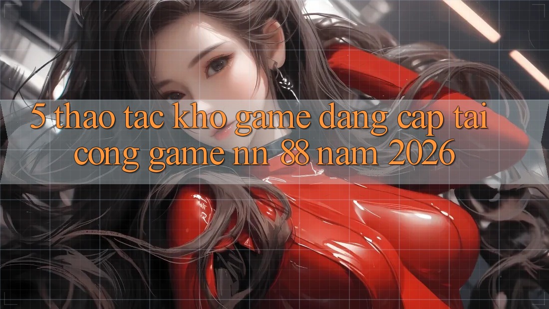5. Thao tác Kho Game Đẳng Cấp Tại Cổng Game nn 88 Năm 2026