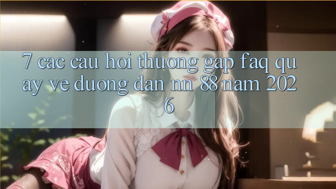 7. Các Câu Hỏi Thường Gặp (FAQ) Quay về Đường dẫn nn 88 Năm 2026
