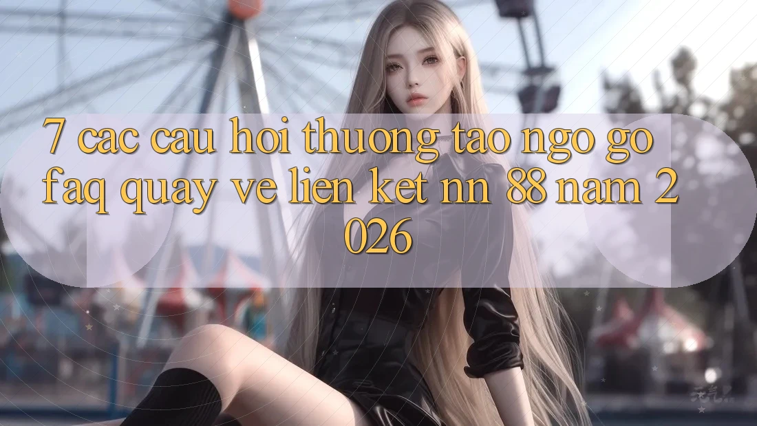 7. Các Câu Hỏi Thường Tao ngộ gỡ (FAQ) Quay về Liên kết nn 88 Năm 2026