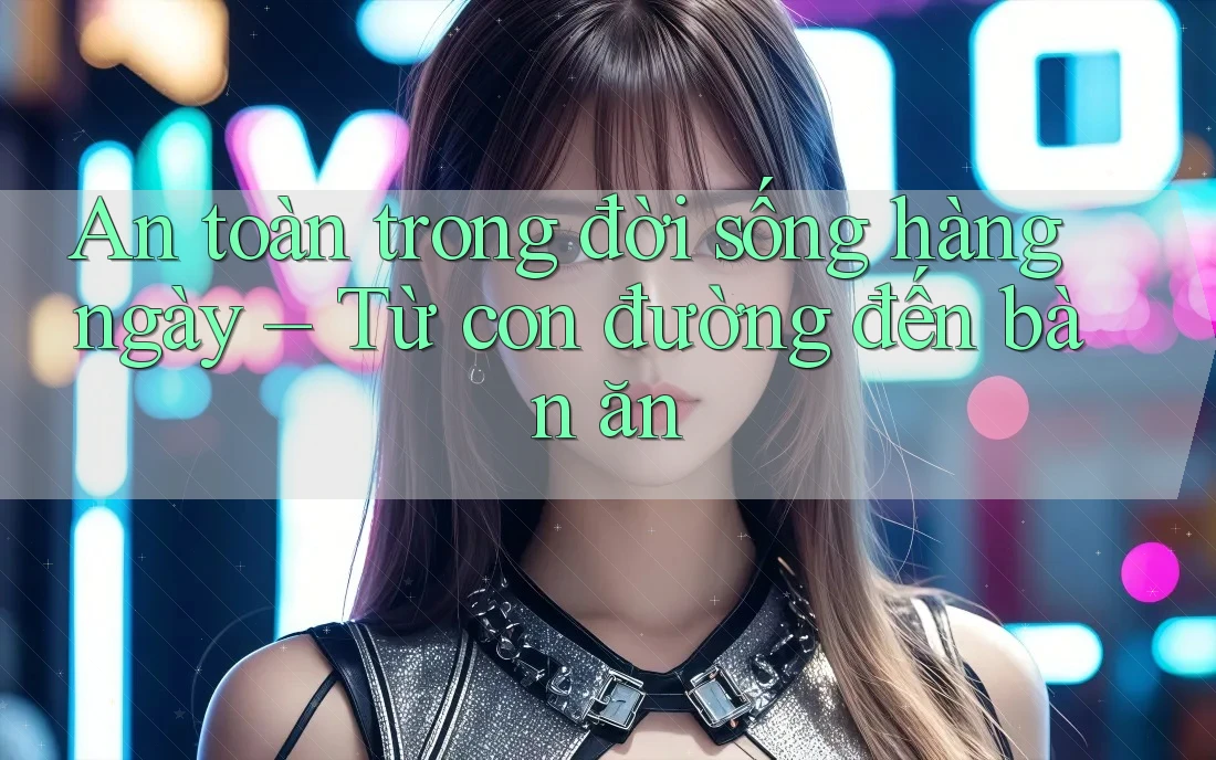 An toàn trong đời sống hàng ngày – Từ con đường đến bàn ăn
