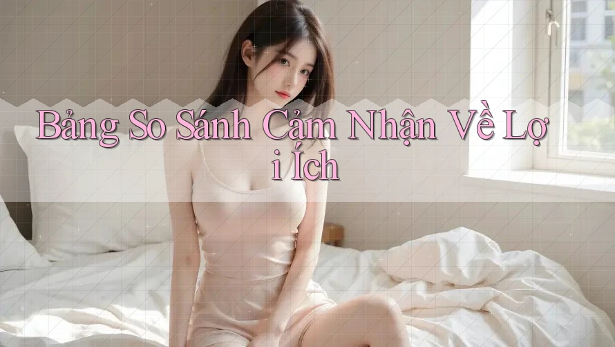 Bảng So Sánh Cảm Nhận Về Lợi Ích