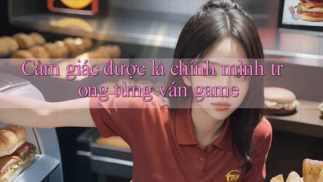 Cảm giác được là chính mình trong từng ván game