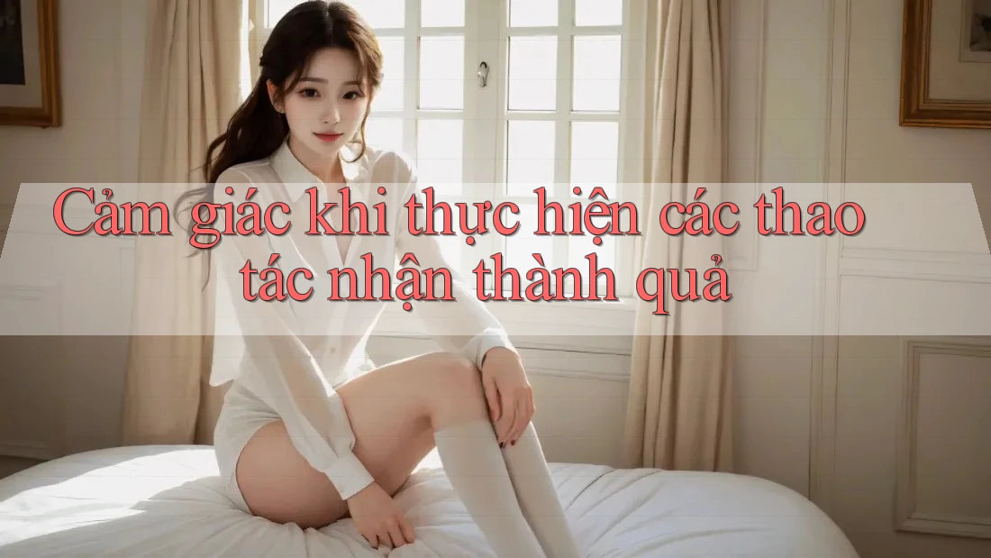 Cảm giác khi thực hiện các thao tác nhận thành quả