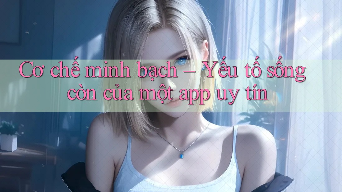 Cơ chế minh bạch – Yếu tố sống còn của một app uy tín