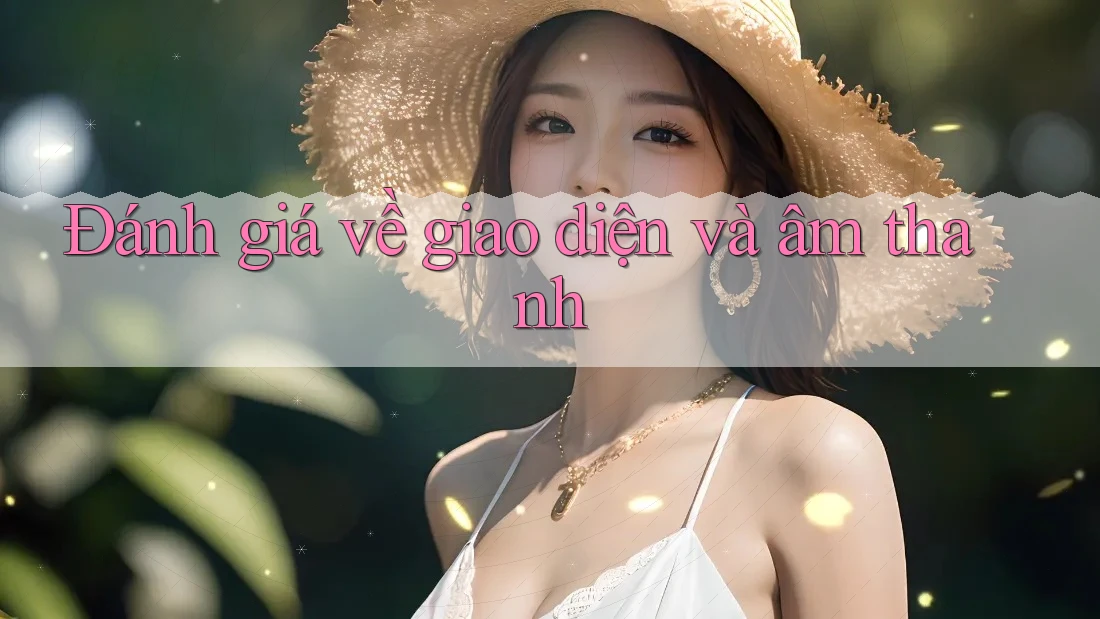 Đánh giá về giao diện và âm thanh