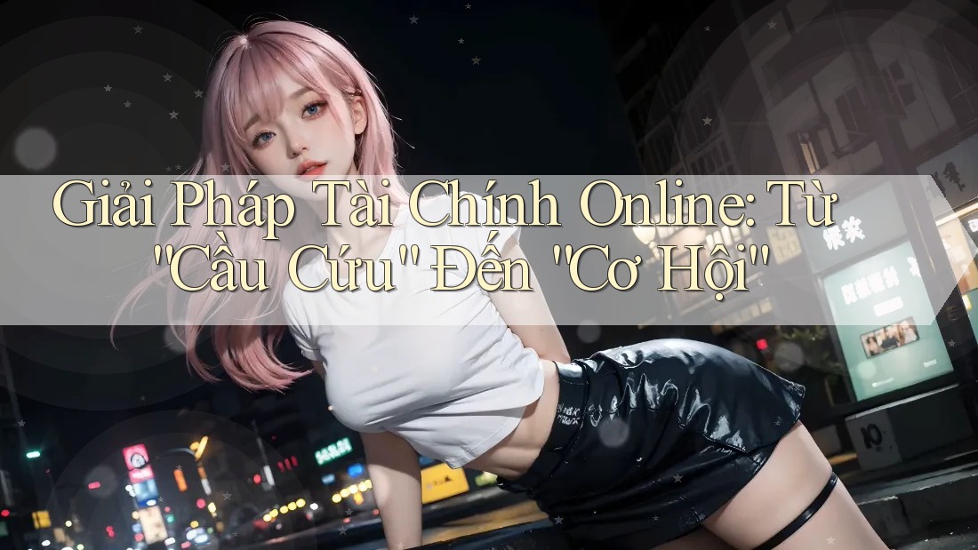 Giải Pháp Tài Chính Online: Từ “Cầu Cứu” Đến “Cơ Hội” Giải Pháp Tài Chính Online: Từ “Cầu Cứu” Đến “Cơ Hội”