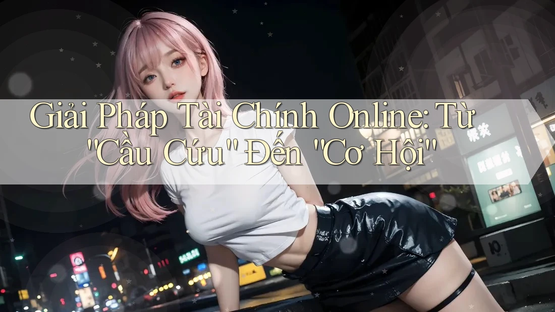 Giải Pháp Tài Chính Online: Từ “Cầu Cứu” Đến “Cơ Hội”
