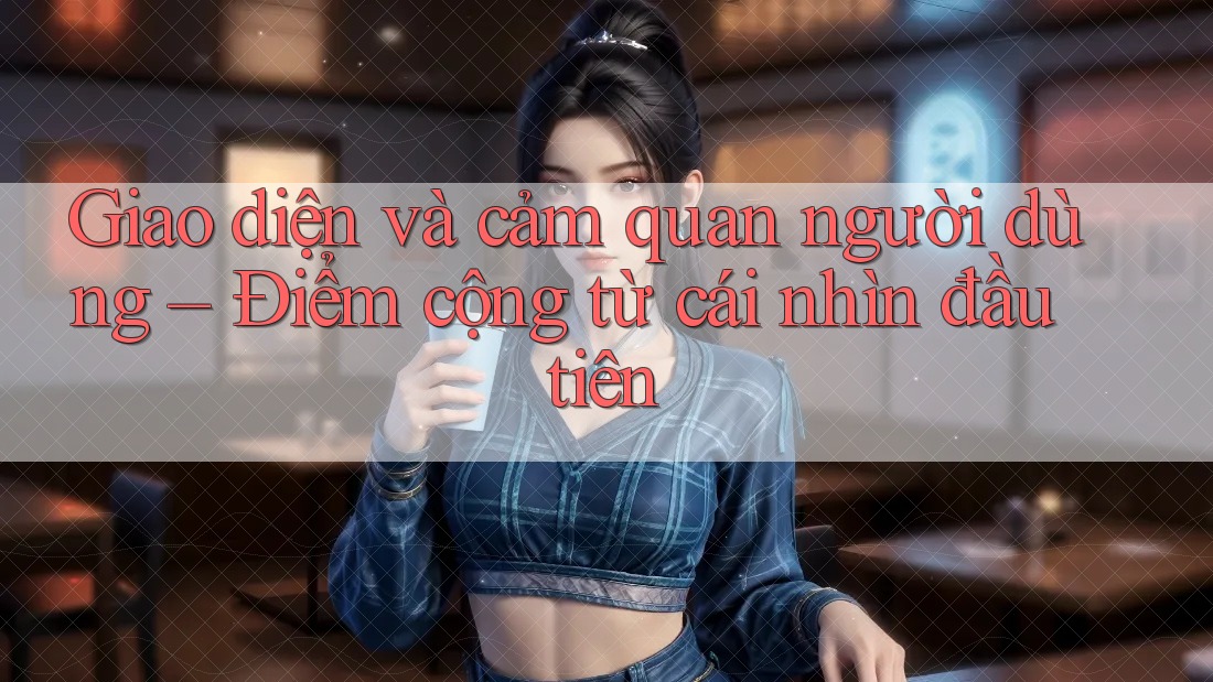 Giao diện và cảm quan người dùng – Điểm cộng từ cái nhìn đầu tiên
