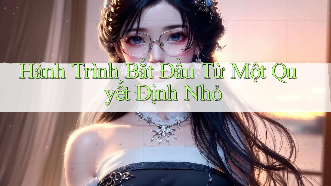 Hành Trình Bắt Đầu Từ Một Quyết Định Nhỏ