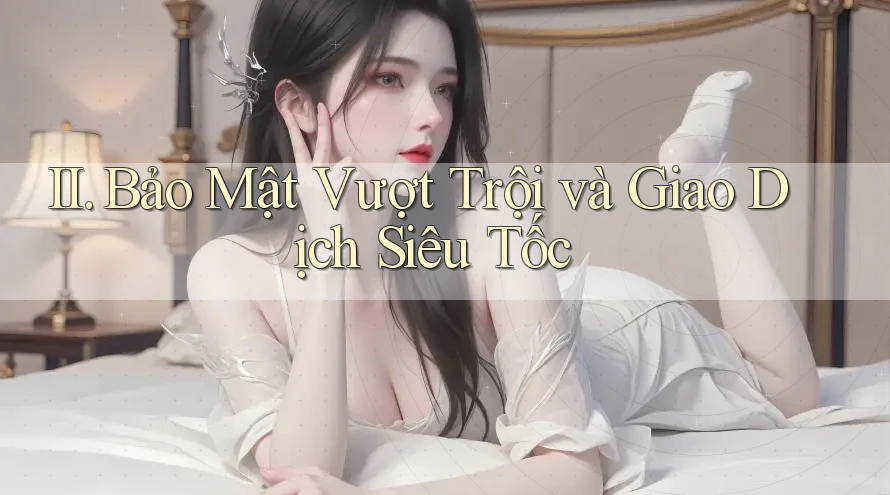 II. Bảo Mật Vượt Trội và Giao Dịch Siêu Tốc