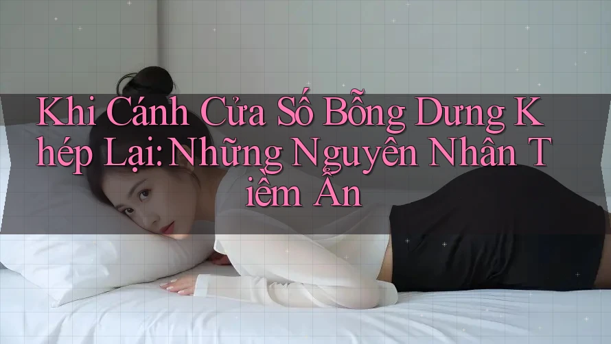 Khi Cánh Cửa Số Bỗng Dưng Khép Lại: Những Nguyên Nhân Tiềm Ẩn