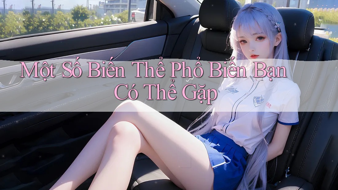 Một Số Biến Thể Phổ Biến Bạn Có Thể Gặp Một Số Biến Thể Phổ Biến Bạn Có Thể Gặp