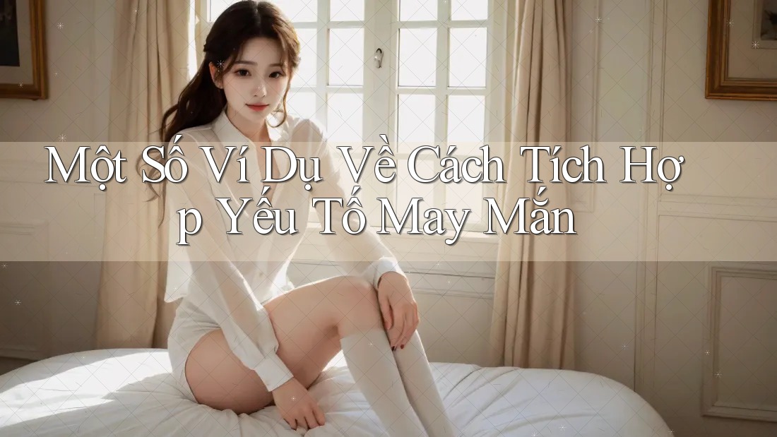 Một Số Ví Dụ Về Cách Tích Hợp Yếu Tố May Mắn Một Số Ví Dụ Về Cách Tích Hợp Yếu Tố May Mắn