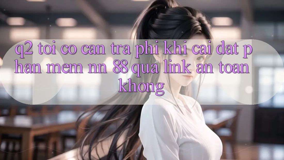 Q2: Tôi có cần trả phí khi cài đặt phần mềm nn 88 qua link an toàn không?