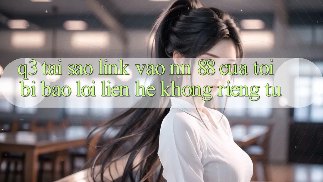 Q3: Tại sao link vào nn 88 của tôi bị báo lỗi “Liên hệ không riêng tư”?