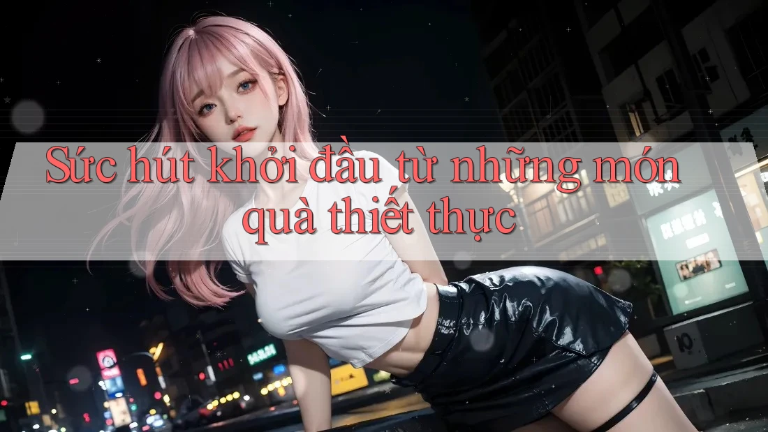 Sức hút khởi đầu từ những món quà thiết thực