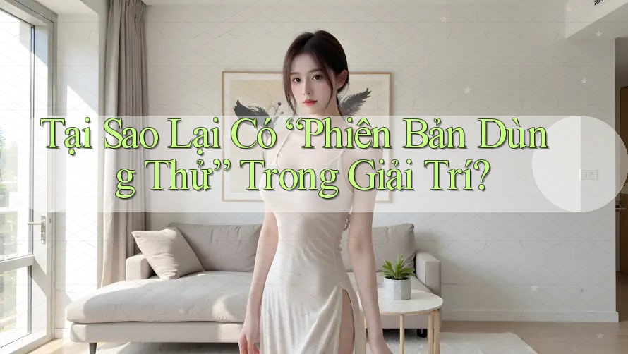 Tại Sao Lại Có “Phiên Bản Dùng Thử” Trong Giải Trí? Tại Sao Lại Có “Phiên Bản Dùng Thử” Trong Giải Trí?