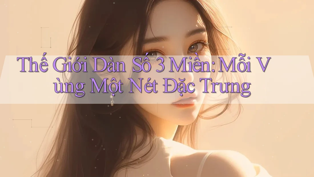 Thế Giới Dàn Số 3 Miền: Mỗi Vùng Một Nét Đặc Trưng